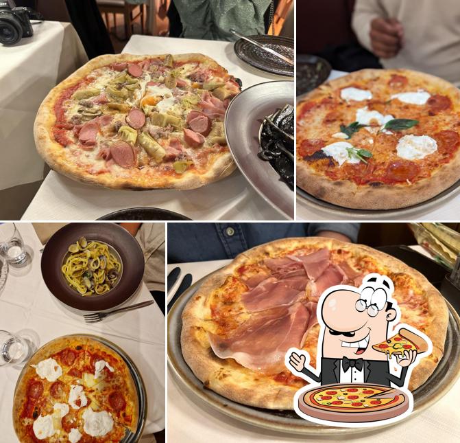 A La Piazza, puoi goderti una bella pizza