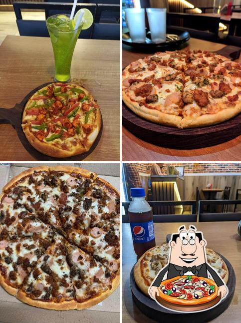 Order various types of pizza