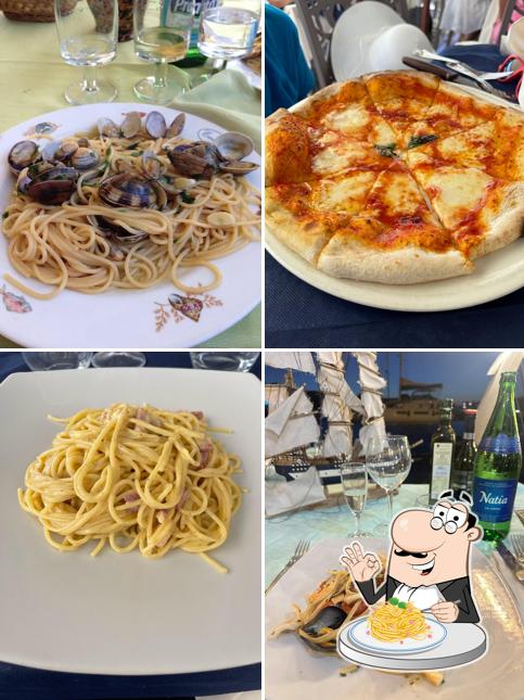 Spaghetti alla carbonara al Ristorante da Emiddio