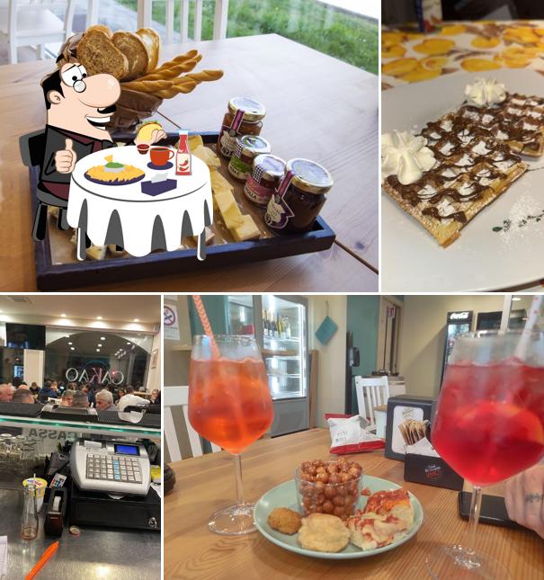 Piatto di formaggi al Cakao Bistrot di Delpero Viviana