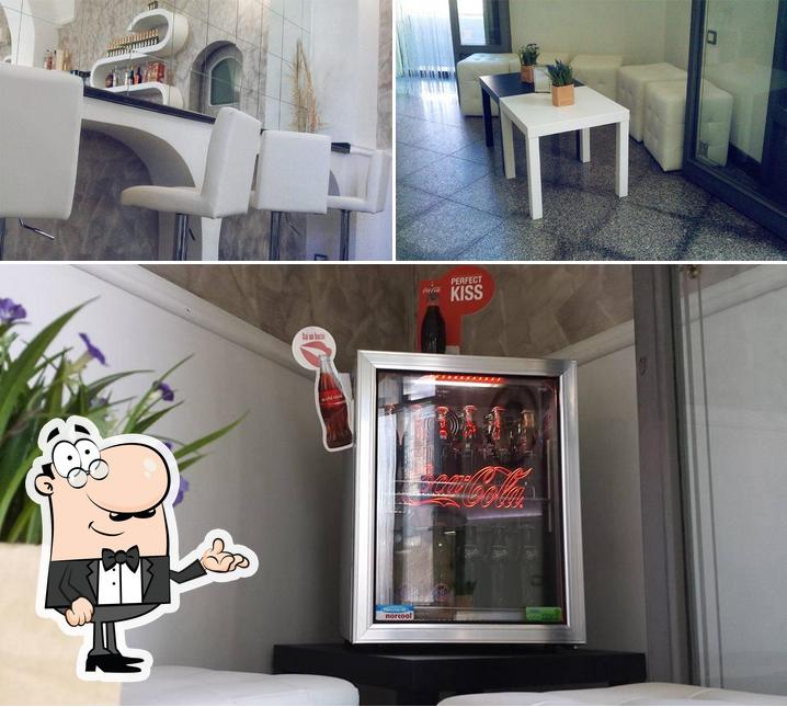 Gli interni di Bar Oasi