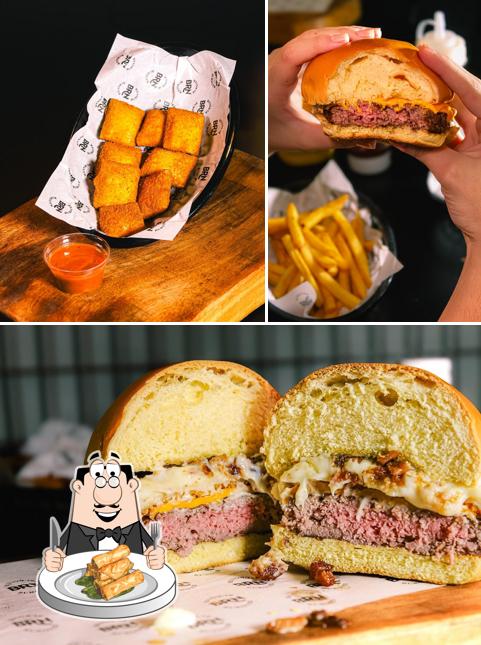 Rolinho primavera em Borones Burguer