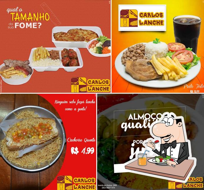 Platos en Carlos lanches - Lanchonete e Almoço em Sinop