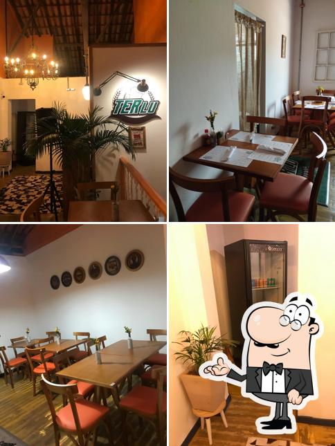 O interior do Choperia TERLu