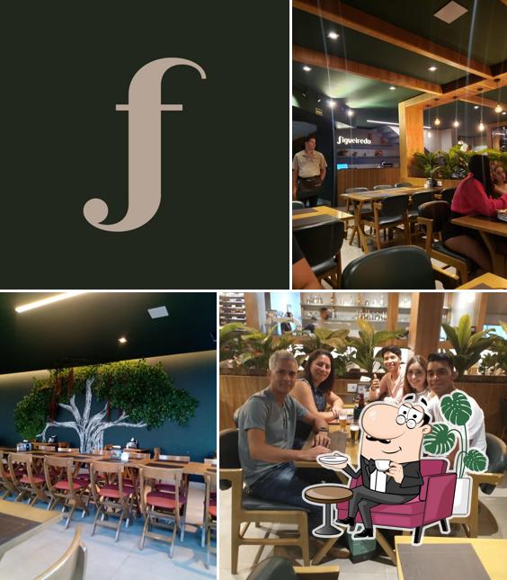 O interior do Figueiredo Cozinha e Bar - Valparaíso (GO)