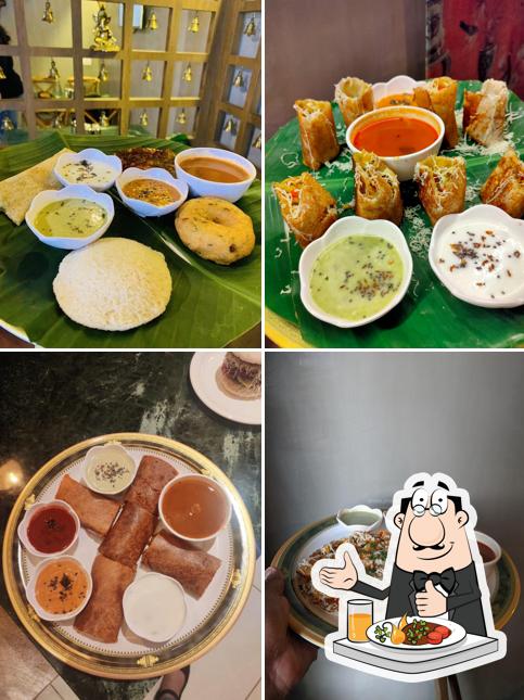 Food at Green Potato Restaurant