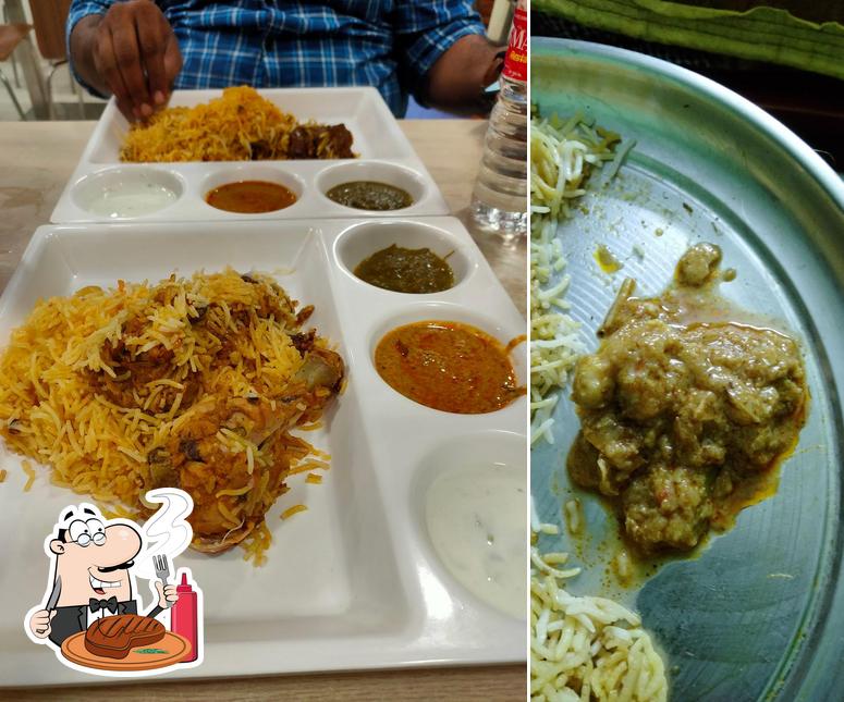 Order meat meals at Ismail Biryani & Shawarma