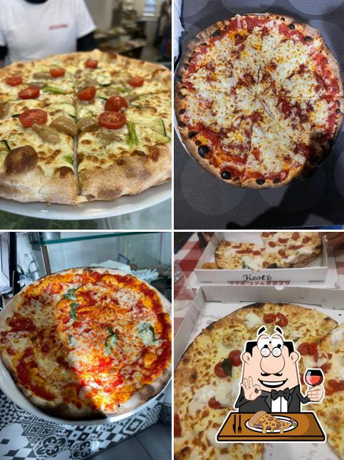 A Pizzeria Kestè forno a legna pizza & kebab, puoi assaggiare una bella pizza
