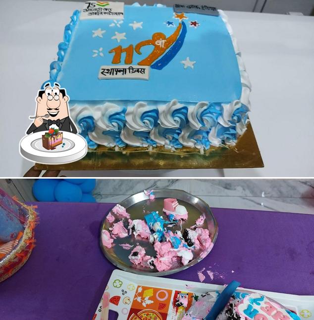 Chocolate cake at PUJA BAKERY