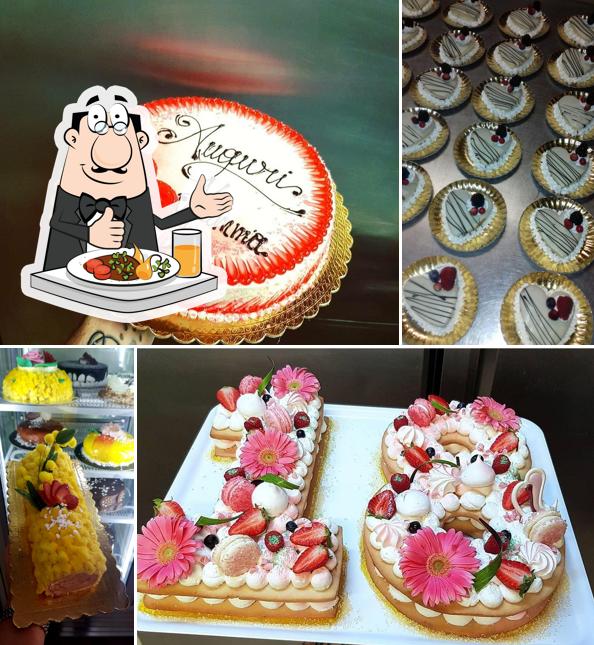 Platti al Pasticceria Café Lumie're