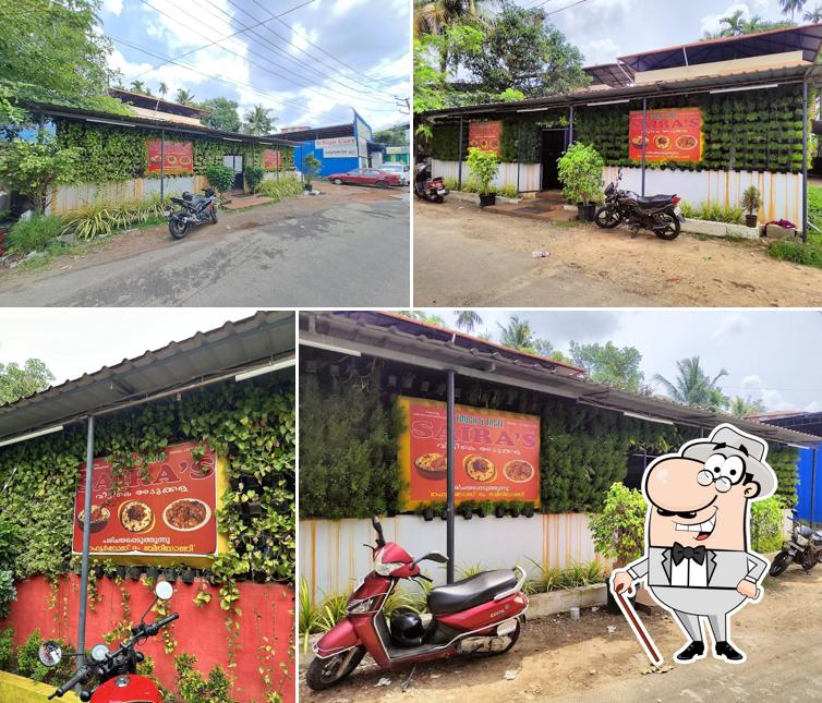 The exterior of Saira's Taste and Touch Homely meals