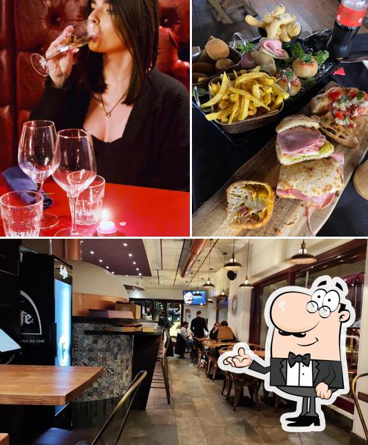 Gli interni di Farina Kitchen