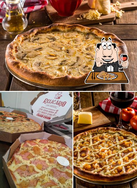 Peça pizza no Relicário Itaipava