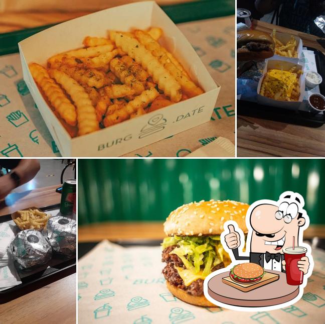 Consiga um hambúrguer no BURG DATE
