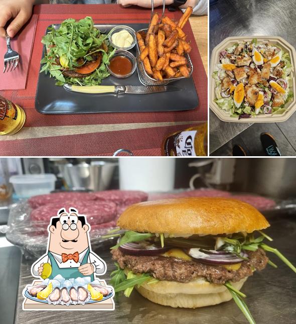 Ostriche al Big One burger Aigle