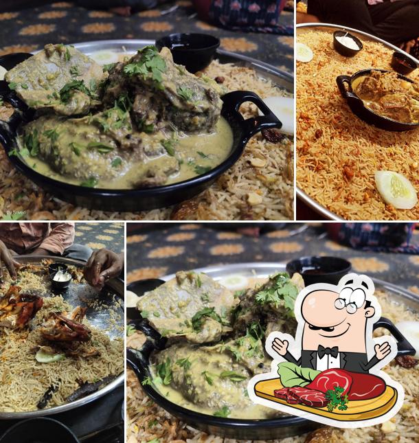 Dosthugaallu Mandi & Restaurant provides meat dishes