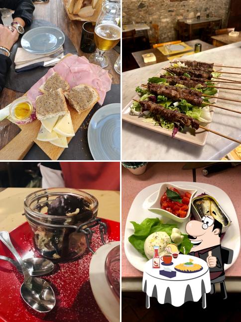 Piatto di formaggi al Il Loggiato