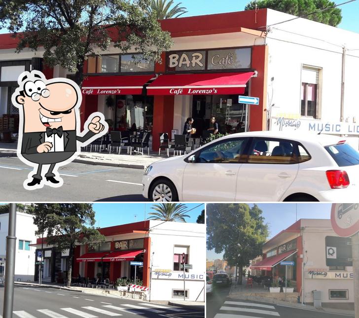 Gli esterni di Lorenzo's Cafè