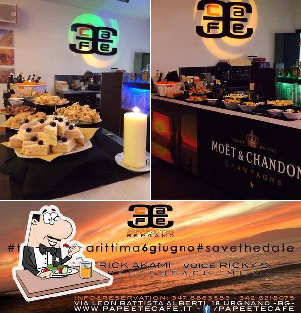 La immagine della cibo e esterno di PapeeteCafe Bergamo