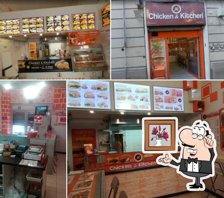 Gli interni di Chicken N Kitchen