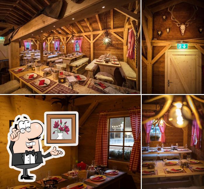 Gli interni di Fondue Alp Rorschach