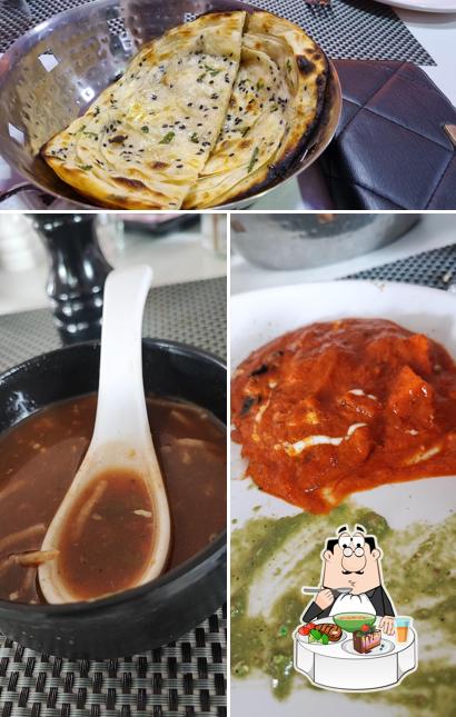 Hot and sour soup at Hotel Shreemanth6380