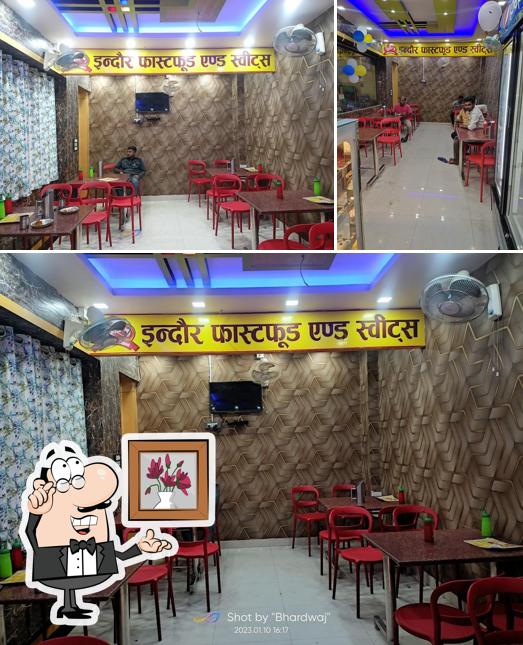 Check out how Indor Fast Food looks inside