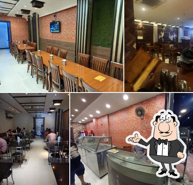 Check out how New Shakti Om Vegetarian Dhaba looks inside