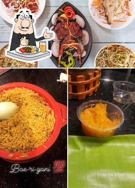 Food at A.R Rahman biriyani
