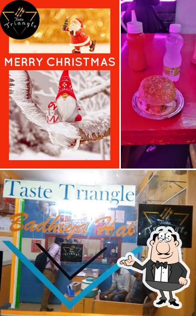 Among different things one can find interior and exterior at Taste Triangle