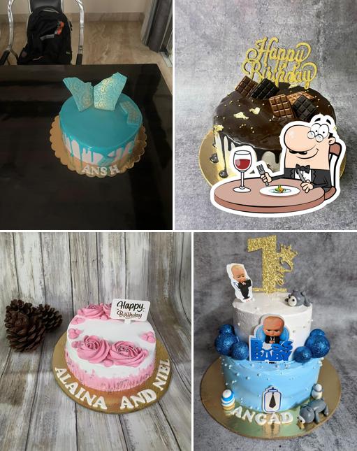 Food at The Bakeup Artist Freshly baked Homemade cakes Customised cakes