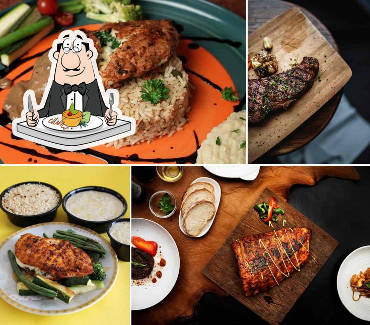 Food at Steakhouse Bar & Grill