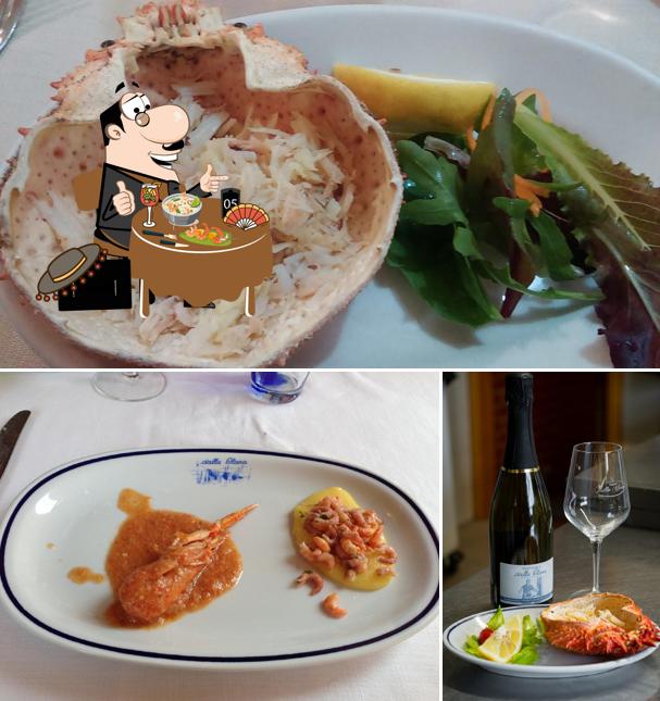 Platti al Trattoria Dalla Clara