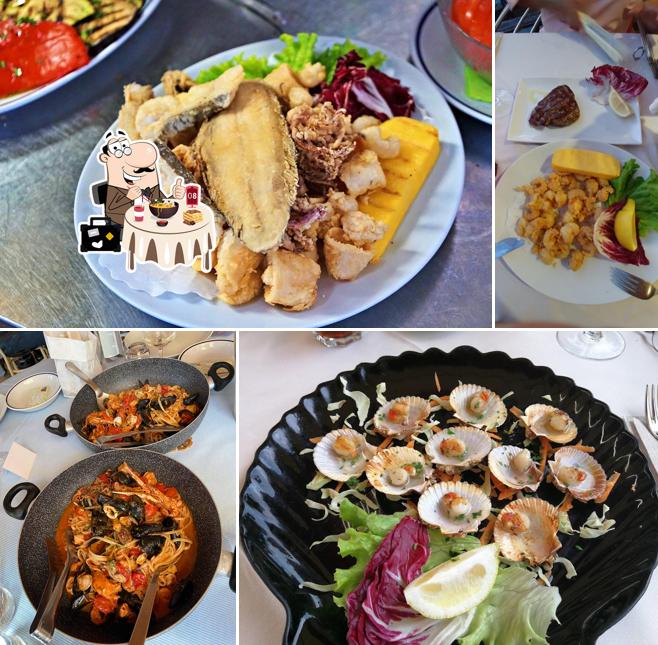 Platti al Ristorante All'ancora