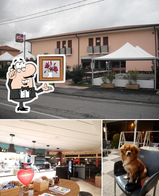 Guarda la foto che raffigura la interni e esterno di Bar Tabu'