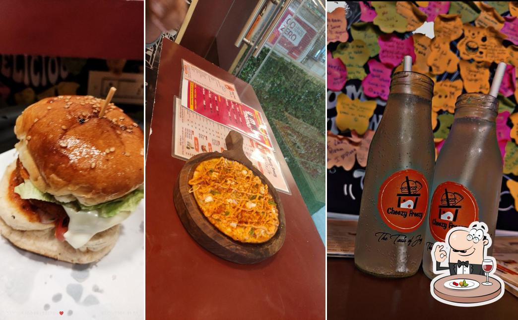 Food at Cheezy Freezy