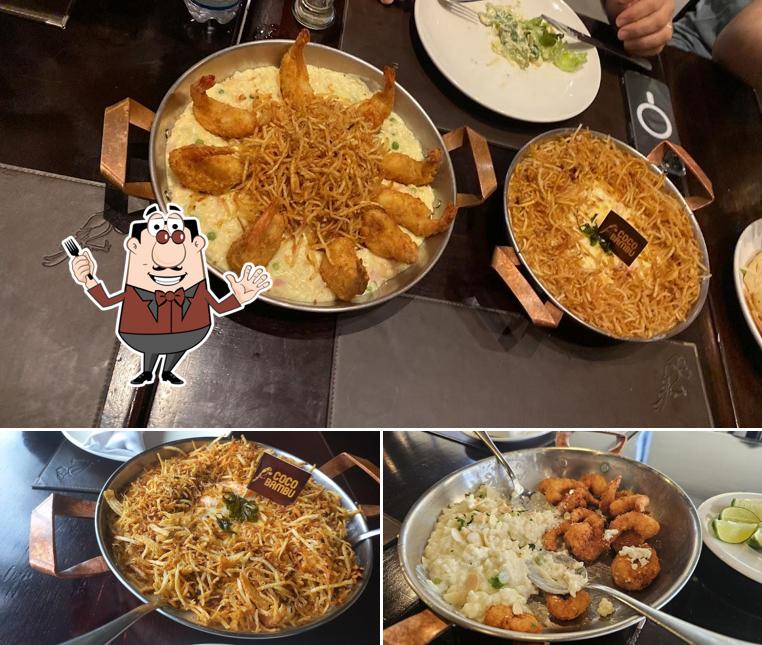 Tempura de camarão em Coco Bambu