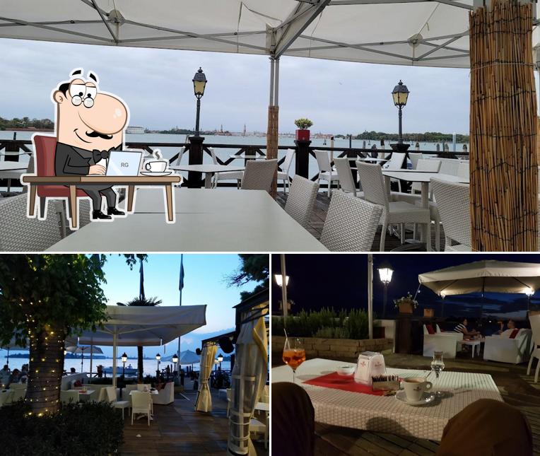 Gli interni di Essentiale Restaurant & Lounge Bar