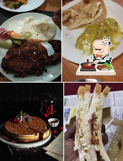 K R Bakes And Restaurant provides meat meals