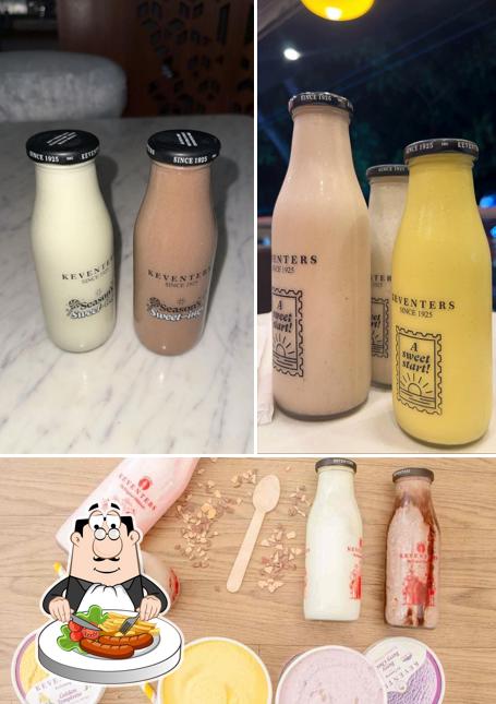 Food at Keventers Milkshakes & Desserts
