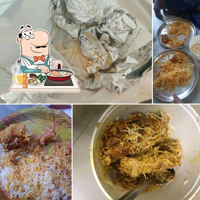 Fried rice at Nizams Kitchen