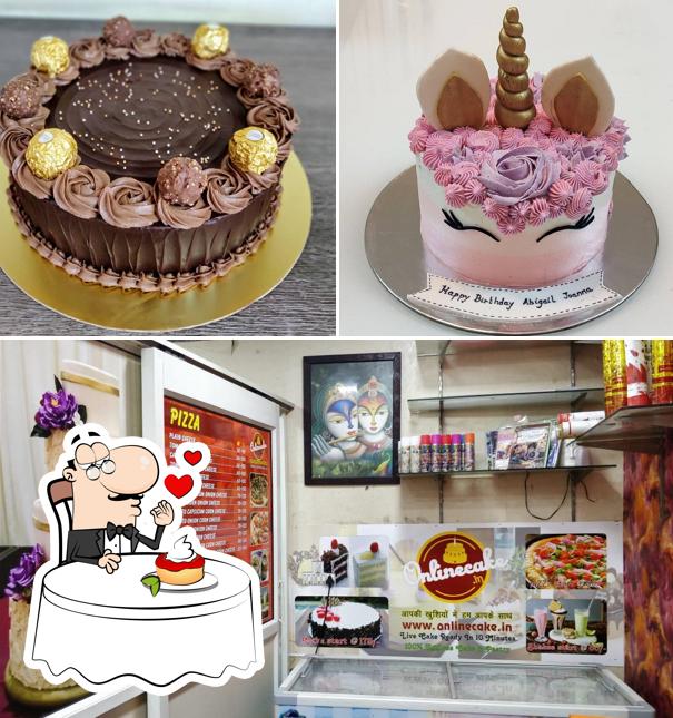 Onlinecake.in (Laxmi Nagar, Delhi) offers a number of sweet dishes