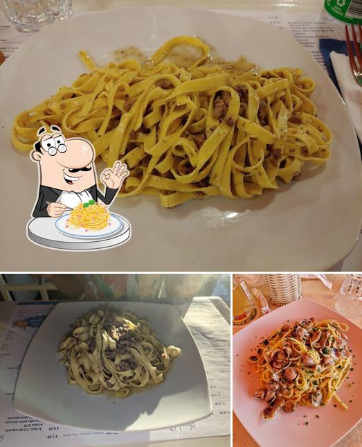 Spaghetti alla carbonara al Al Portesin
