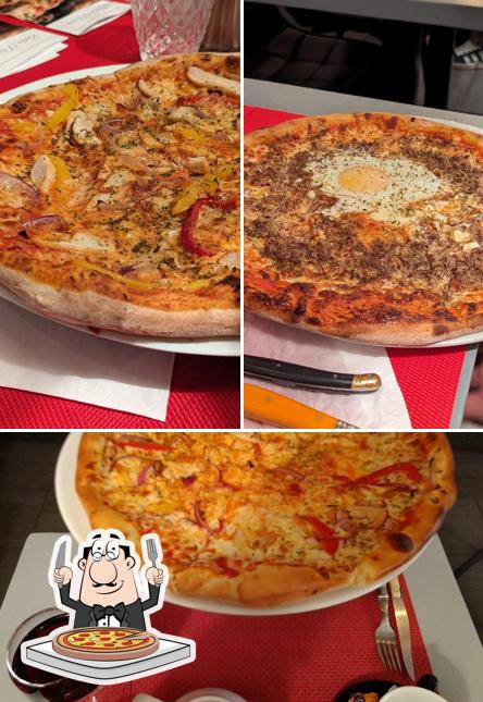 Choisissez des pizzas à BELLA PIZZA