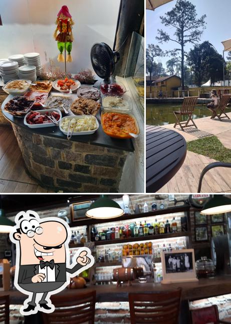 O interior do Rancho do Comanche