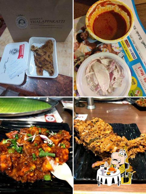 Food at Dindigul Thalappakatti Ashok Nagar