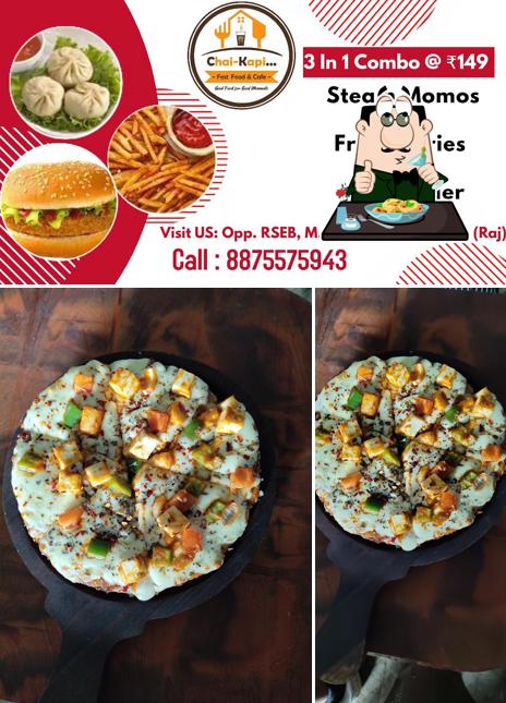 Food at Disha’s Fast Food & Cafe