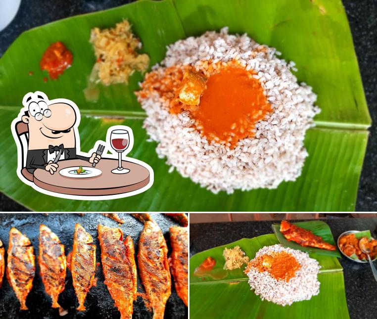 Food at Fish Meals Restaurant