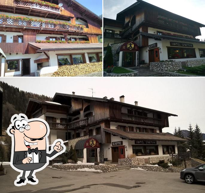 Puoi goderti l'aria fresca dal dehors di Hotel Sporting
