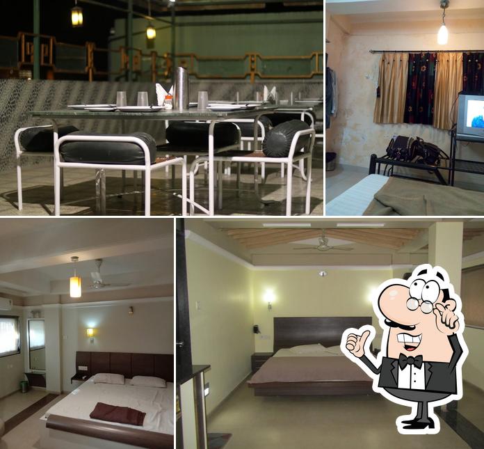 The interior of Hotel Vishala